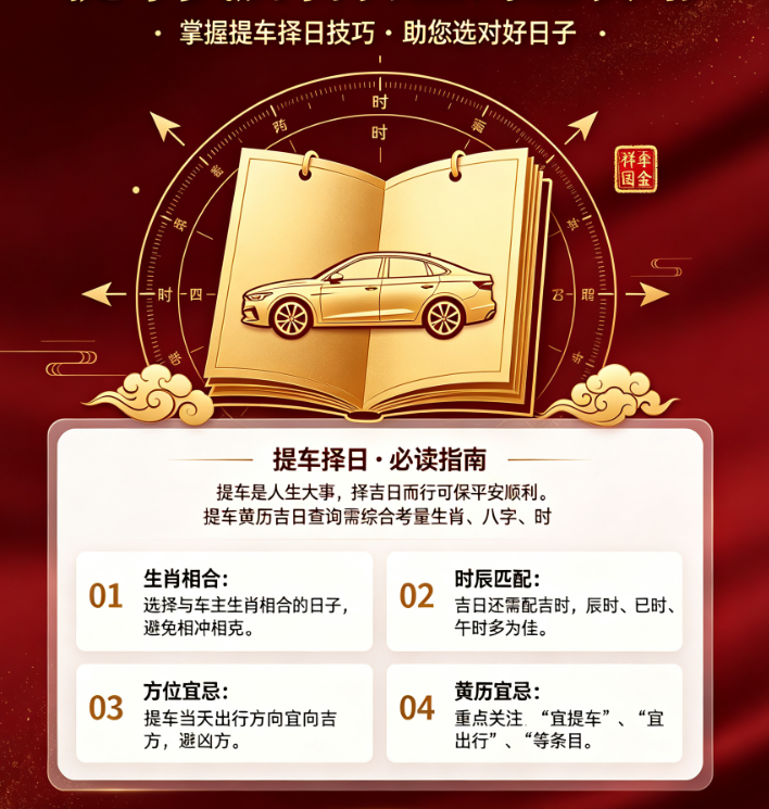 提车黄历吉日查询攻略